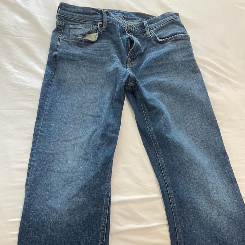 7 For All Man Kind Blue Jeans Size 33